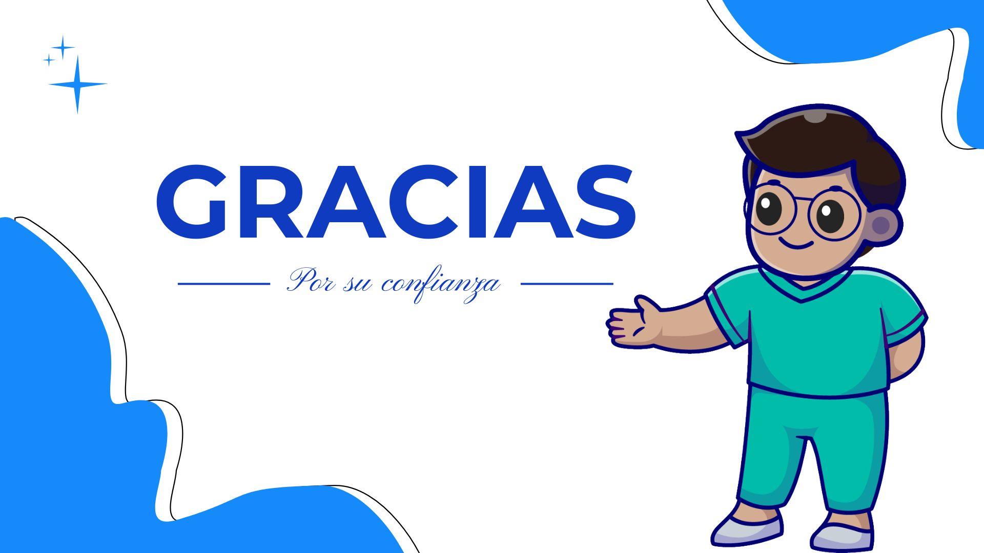 Agradecimiento del doctor Miguel